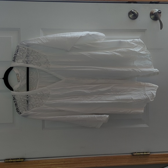 Pleione Button Down Blouse - Picture 1 of 9